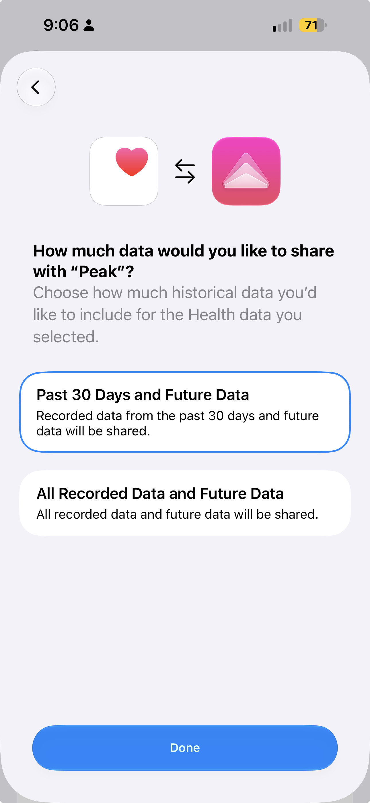 Health sharing permissions in iOS 27